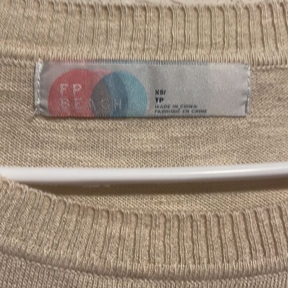 Free People Beach Dana Point Striped SWEATER ONLY, Size Extra Small - Picture 3 of 10
